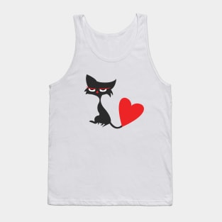I Love my Cat T-shirt gift Tank Top